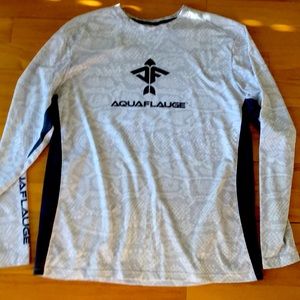 Aquaflauge men’s Performance fishing shirt